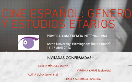 Spanish Cinema: Gender and Ageing Studies. Internacional Conference